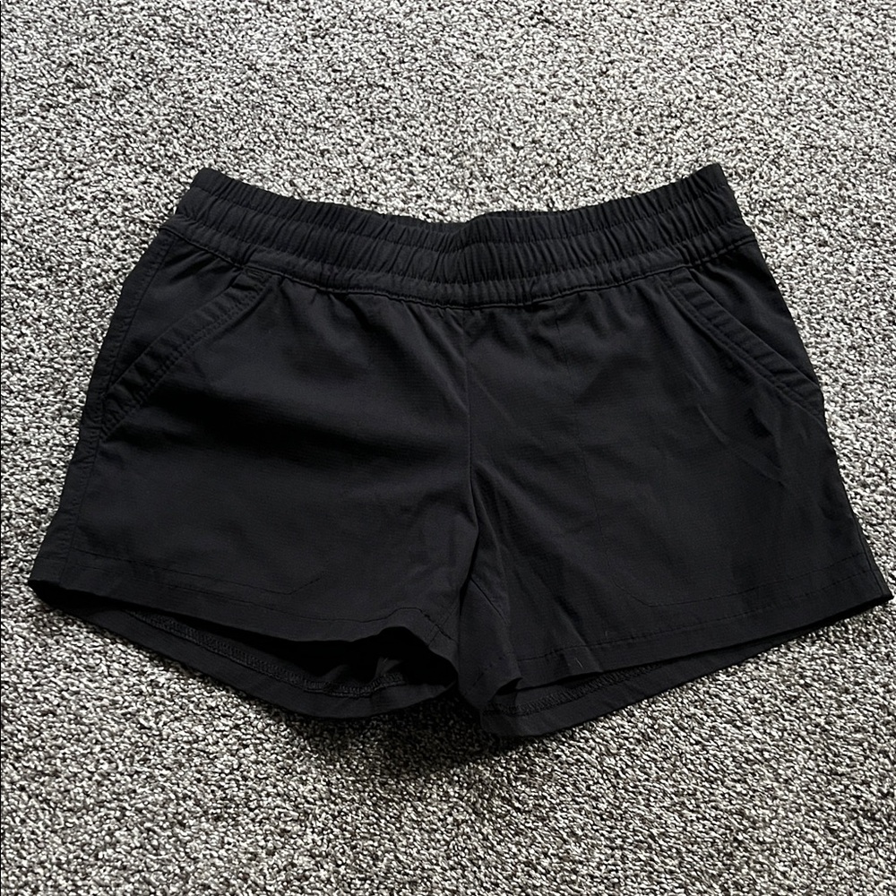 The North Face Black Girls' Elastic-Waist Active Shorts